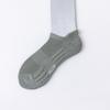Calcetines para Hombre, Para Todas las Estaciones, Calcetines Deportivos de Rizo para Hombre, Color Puro Negro y Blanco, Calcetines de Tubo Corto y Medio, Calcetines de Malla de Algodón Transpirable