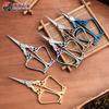 Tijeras pequeñas de acero inoxidable para botellas, tijeras de sastre, tijeras pequeñas hechas a mano para bricolaje, tijeras vintage de aleación con forma de dragón y fénix.