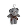 Juguete de Oso de Dibujos Animados Japonés y Coreano Relleno de Algodón Marioneta Colgante Accesorios para Pasador de Pelo DIY Hecho a Mano Broche de Felpa Llavero