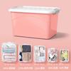 Caja de Almacenamiento de Plástico Engrosada, Caja de Almacenamiento Grande para Uso Doméstico, Ropa, Colchas, Juguetes, Caja de Almacenamiento para Coche, Venta al por Mayor