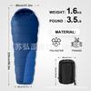 A Fábrica Pode Personalizar Sacos de Dormir Térmicos para Exterior, Sacos de Dormir para Adultos, Sacos de Dormir Estilo Mumia, Sacos de Dormir Estilo Mumia Impermeáveis e com Armazenamento Conveniente