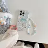 Funda para Teléfono Móvil Cartoon Estrella Azul Perro Canela Manzana 18Promax Adecuada para 16Promax Doble Capa 17Promax