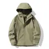 Jaqueta de Montanhismo com Capuz à Prova de Vento e Impermeável Estilo Casal Selada a Quente Masculina para Primavera e Outono Roupa de Exterior para Esportes ao Ar Livre Casal