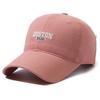 Gorra de béisbol nueva letras bordadas moda sombrero combinable hombres y mujeres mismo estilo coreano gorra con visera protección solar gorra de béisbol