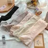 Renda de Luxo Leve Cintura Alta Sem Costura Micro-Pressão Levanta Bumbum Roupa Íntima Feminina Sexy Francesa Antibacteriana Leve Respirável Tanga Triângulo Feminina
