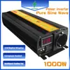Convertidor Solar Inversor de Onda Pura para Coche con Enchufe Europeo 12V/24V/48V/60V a 220V