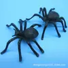 Aranha pequena Halloween copo inteiro brinquedo de aranha variedade de especificações de aranha podem ser misturadas em saquinhos divertida aranha preta