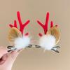 Accesorios para la Cabeza Navideños Pasador de Cuernos Decoración de Disfraz Cosplay Pinza para el Cabello de Reno Accesorios para el Cabello Disfraz Festivo Accesorios para el Cabello Lindos