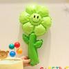 Globo Girasol de Mano de Película de Aluminio Cara Sonriente Diseño de Escena de Cumpleaños Promoción de Puesto Flor Infantil Margarita Inflable