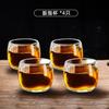 Copo de Dedo Transparente, Não Quente, Uso Pessoal, Copo de Vinho Doméstico Espessado Estilo Chinês, Copo de Chá de Vidro, Copinho de Chá
