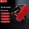 Máquina trefiladora de fio de cobre para sucata de poste único e haste dupla direta da fábrica, máquina elétrica doméstica pequena para descascar fio fino e fio quadrado