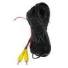 Cable de control de video para cámara de visión trasera de marcha atrás para coche directo de fábrica, cable de extensión de video RCA de 6 m con gatillo