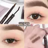Lápiz Definidor de Cejas Menta Dulce y Tinte para Cejas Dos en Uno Impermeable y Resistente al Sudor Natural Tres Dimensionales Cejas Salvajes Definidas
