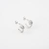 Pendientes exquisitos transfronterizos de Europa y Estados Unidos, pendientes de amor galvanizados, pendientes sencillos y de moda para mujer, pendientes versátiles, pendientes de temperamento con personalidad