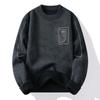 Suéter con cuello redondo transfronterizo para hombre, forro polar, engrosado, otoño e invierno, chenilla, una pieza, base de punto polar, camisa interior para hombre, ropa de invierno