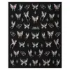 Belleza Total Transfronterizo Nuevas Pegatinas para Uñas Ins Mariposa Láser Iridiscente Mariposa Líquida Pegatinas para Uñas Artísticas
