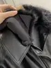 Atacado Transfronteiriço Roupas Femininas Jaqueta com Gola Efeito Pelo Sintético Removível 4341/781 4341781