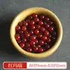 Piedra Natural Grado Coleccionista Ágata Roja Cuentas Sueltas Collar Pulsera de Cuentas DIY Pulsera de Hilo para la Mano Accesorios de Joyería de Cuentas Wenwan
