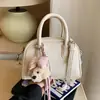 Bolsa Feminina de Design de Nicho Nova Primavera 2026 Transfronteiriça, Bolsa Quadrada Pequena de Textura Simples de Alta Qualidade, Bolsa de Ombro Único, Sob o Braço, Transversal