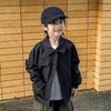 Chaqueta de Primavera y Otoño para Niños Camisa Protector Solar Chaqueta Delgada 2025 Nuevo para Niños Primavera Acogedora Fresca Top a la Moda
