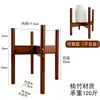 Soporte Alto para Macetas Cruz de Flores Base para Macetas Soporte para Jarrones Madera Maciza Balcón Escritorio Bandeja para Flores Soporte para Flores con Ruedas