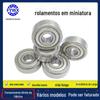 Rolamento profundo do sulco da fábrica Zhiying 628ZZ 628z rolamento diminuto tamanho 8*24*8mm rolamento mecânico