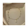 Amazon Transfronterizo Nuevo Pulsera Cruzada Retro Estilo de Nicho Simple Europeo y Americano Pulsera Ajustable Accesorios Versátiles