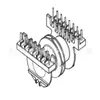Núcleo de Transformador Er4215 Núcleo de Alta Frecuencia Er4216 Bobina Ranura Doble Horizontal Pin 8+8 4208