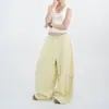 Pantalones de chándal retro americanos para mujer con dobladillo curvo de pedrería, nuevo estilo 2026, pantalones casuales holgados de pierna ancha, pantalones deportivos casuales