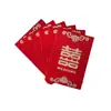 Sobre rojo de alta gama para boda palabra feliz para recibir parientes para poner en la puerta mini bolsa feliz estilo chino cambio especial bolsa de regalo para la espalda papel duro sello de beneficio