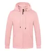 Sudadera con capucha personalizada, engrosada para otoño e invierno, uniforme de grupo, ropa de trabajo con forro polar, logotipo bordado y estampado, cárdigan de hombros caídos