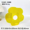 Florero de Acrílico Transparente de Gama Alta Adorno de Decoración de Escritorio Arreglo Floral para Sala de Estar Flores Cultivadas en Agua Florero Transparente de Colores
