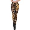 Leggings de impresión digital mecánica de diamante europeos y americanos para mujer, mallas nuevas, pantalones casuales sexys