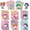 8/16/24 Piezas de Lindos Stickers de Rompecabezas de Dibujos Animados de Grupo de Chicas Cazadoras para Cuadernos, Maletas, Tabletas, Divertidos Stickers Impermeables para Niños