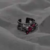 Anillo de Dedo Índice de Plata 925 para Mujer Estilo Ins Perla Elegante Estilo Frío Sentido del Diseño Diseño de Alta Gama Lujo Accesible Anillo Versátil