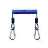 Correa de Muñeca Antiperdida para Herramientas en Stock del Fabricante, Cuerda Elástica de Resorte Engrosada de 49 Hilos con Hebilla de Acero Inoxidable, Correa Antienredos para Caña de Pescar