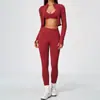 Conjunto de yoga transfronterizo sin costuras, secado rápido, elegante diseño de espalda, atuendo deportivo, ropa casual para correr, ropa de fitness de alta elasticidad para mujer, 5112