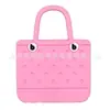 Bogg Bogg Bolso Agujero Bolso Accesorios Decorativos Bolso de Playa Estilo Vacaciones de Verano Distintivo Bolso Desmontable Hebilla Decorativa