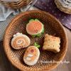 Nuevo colgante de muñeca de pan de pastel gourmet, corazón de niña, llavero de bolsa que combina con todo, colgante de muñeca lindo y creativo