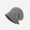 Gorro de Punto Minimalista de Hilo Fino Holgado para Hombres y Mujeres, Cálido, Protección para los Oídos, Circunferencia de Cabeza Grande, Gorro de Punto, Estiliza el Rostro, Gorro para Clima Frío