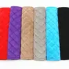 Suministros para automóviles transfronterizos funda protectora para hombro de cinturón de seguridad funda protectora para hombro de automóvil de felpa funda protectora para hombro bordada universal para cuatro estaciones venta al por mayor