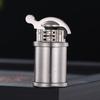 Hy756 Mini Couro Metal Roda de Moagem Querosene Isqueiro Moda Retro Isqueiro Venda Direta da Fábrica Atacado