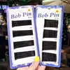 Pinzas para el cabello, Pasadores, Pasadores simples, Pinzas laterales negras para mujer, Pinzas pequeñas para el cabello para fijar flecos y cabello suelto