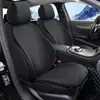 Cojín de coche para las cuatro estaciones, universal, de verano, fresco, para asiento trasero, para mujer, con media bolsa, ventilado