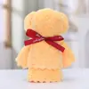 Fabricante Toalla de Oso Hecha a Medida Caja de Regalo Regalo de Agradecimiento Recuerdo Guardería Regalo de Cumpleaños Toalla con Logo Personalizado Exportación