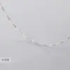 Collar Sencillo para Mujer Sin Colgante, Cadena de Cuello Accesorio, Cadena Lisa, Cadena Ajustable, Cadena para Clavícula, Cadena Lisa que Puede Sostener un Colgante