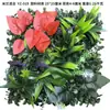 Muro de plantas artificiales de venta caliente transfronterizo, muro de fondo de plantas, muro de plantas verdes, decoración de césped artificial para paisajismo, fondo Milán