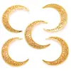 Accesorios para joyería de aleación DIY transfronterizos colgante de luna pulsera llavero colgante decorativo L636