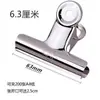 Clip de Cabeza Redonda, Clip Fuerte, Clip de Acero Inoxidable para Tablero de Dibujo, Clip Fijo Especial para Estudiantes de Arte, Clip para Exámenes, Clip para Facturas, Clip de Oficina