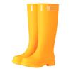 2026 Moda Transfronteiriça Botas de Chuva Femininas Cano Alto Sapatos Impermeáveis Antiderrapantes Casuais Versáteis Botas de Chuva